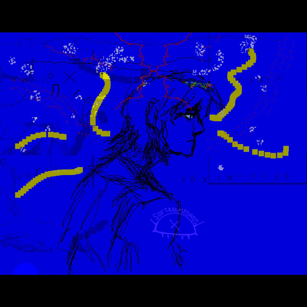 kidpix doodle of John

#oc #art