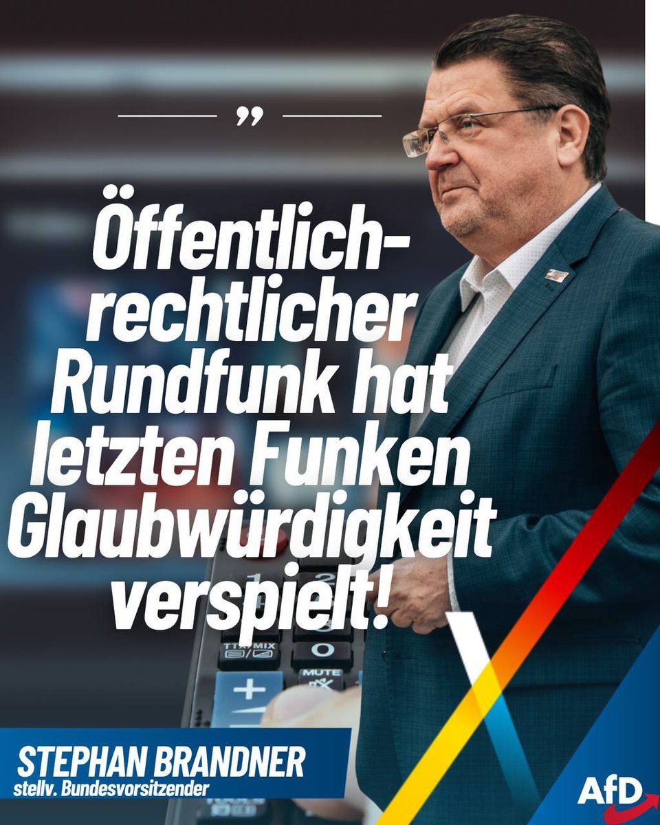 "Die Abschaffung der Rundzwangsabgabe und eine Neuausrichtung hin zu einem schlanken 'Grundfunk' sind daher zwingend erforderlich.“
👉instagram.com/p/DU6MqcejYpT/…
#AfD