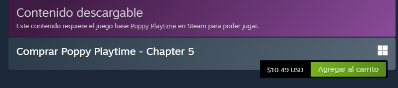 NO MAME YA SALIO POPPY 5 !!!!! 
dios miooo mi hermana lo comprara y yo podre jugarlo >w<
yo no me volvi fan por lo SC....yo lo vi desde el principio desde el capitulo 1 de como evoluciono el juego poco a poco WAAAAAAAA!!!!!!
#TheDogJT
#PoppyPlaytimeChapter5