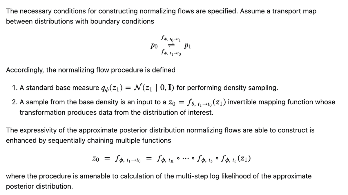 The blueprint behind normalizing flows <a href="/FelixDrRelax/">Felix Draxler</a> <a href="/mathusmassias/">Mathurin Massias</a> is outlined!