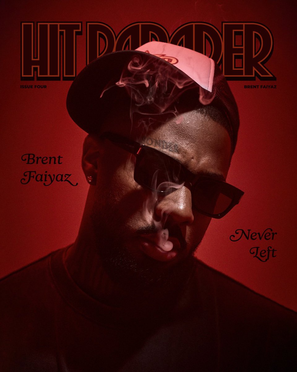Brent Faiyaz covers Hit Parader Issue 4
📸 by: Kenneth Cappello
