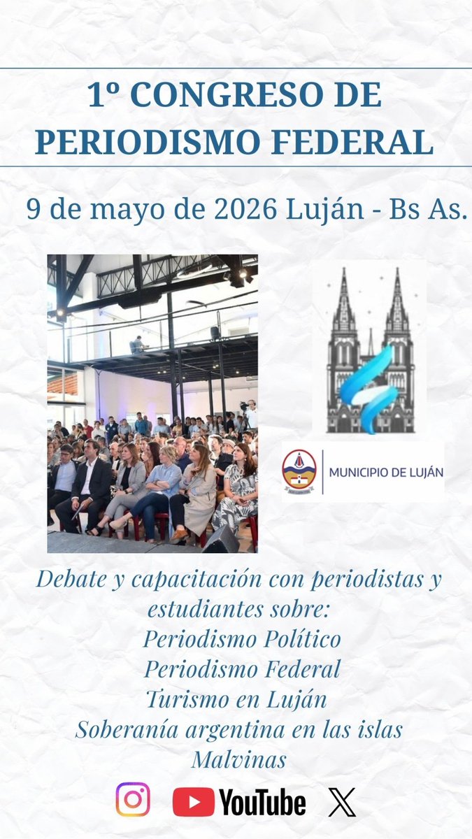 aperaok's tweet photo. La Asociación de Periodistas de la República Argentina organiza una capacitación gratuita para periodistas y estudiantes de periodismo. El 9 de mayo ek Luján,  provincia de Buenos Aires.  Te vas a inscribir?
https://t.co/s7E5r2ZnM5 https://t.co/UH3SQ9UjyQ
