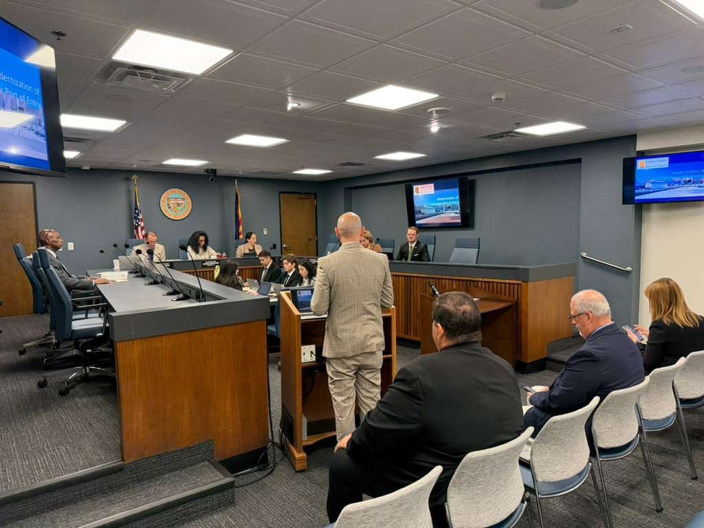 Impulsan modernización del Puerto DeConcini ante Senado de Arizona 

Más información en: eldiariodesonora.com.mx/nogales/2026/0…