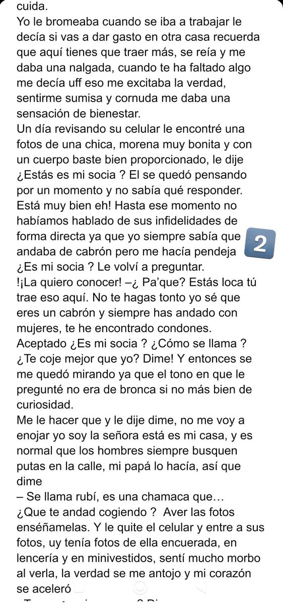 RelatosedgarS's tweet photo. RELATO NUMERO 166 
✨Ruby la amante de mi marido✨ 
Complaciendo las peticiones https://t.co/UTMDQ2zlrZ