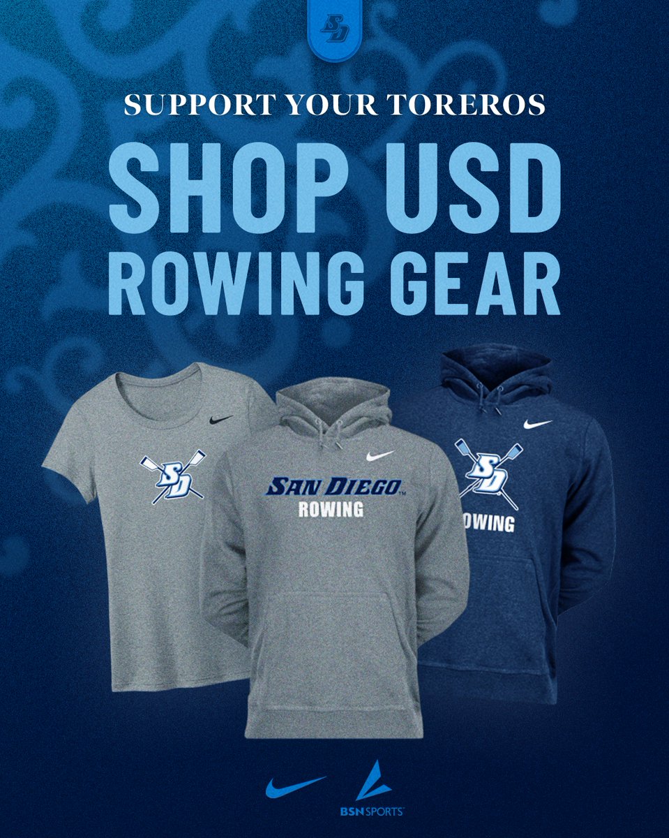 Get your Torero Rowing gear TODAY!

👕 bit.ly/4apgTi5

#GoToreros