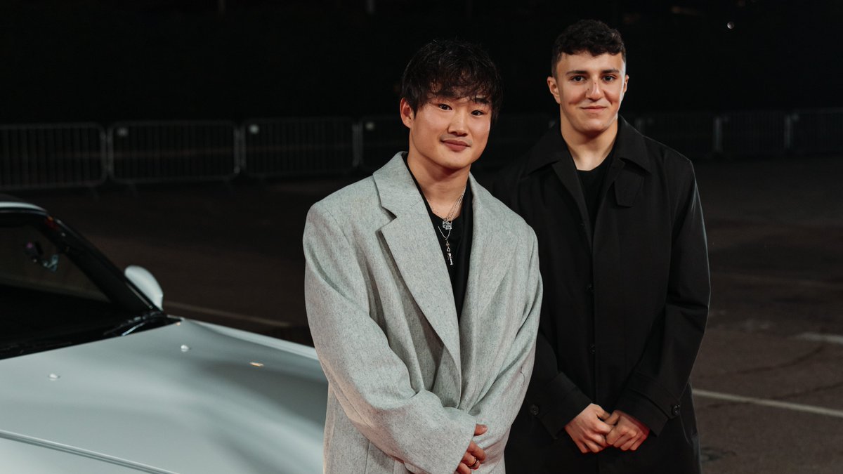 F1's tweet photo. Arriving in style for F1 75 LIVE 🤩

#F1 #OnThisDay https://t.co/bky2S2oUSy