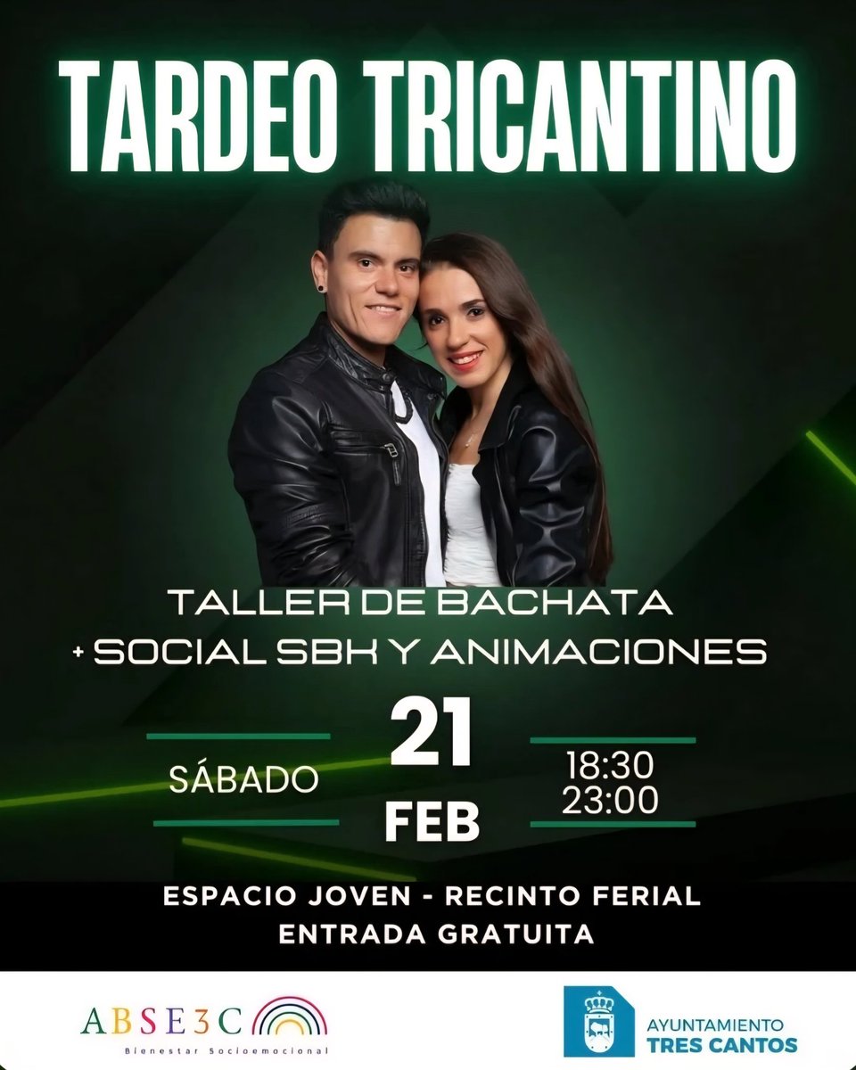 🕺🎶¿Eres bailong@ y te lo vas a perder? ¡No te creo! #trescantos