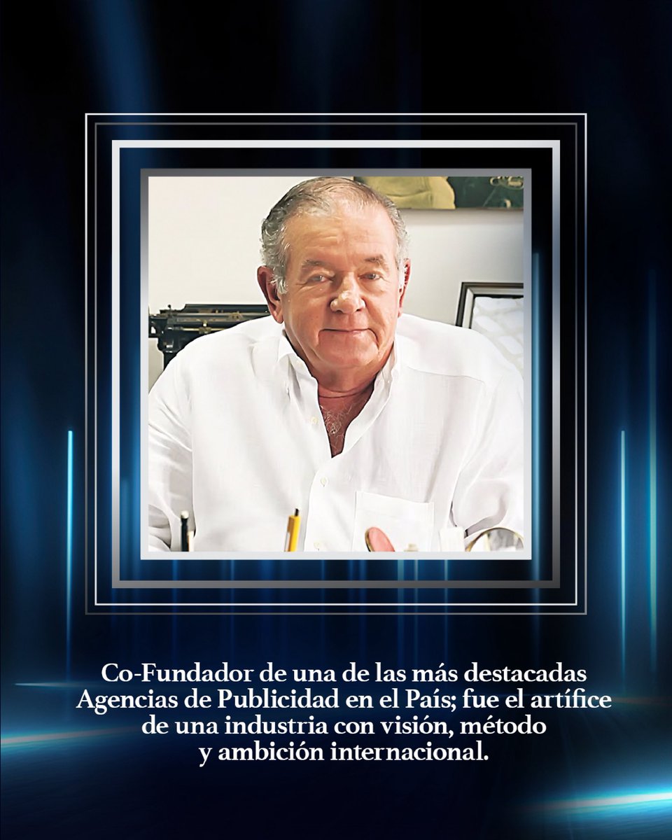 EcGrandesMarcas's tweet photo. Reconocido por su trayectoria profesional en 2012, Francisco “Paco” Solá Medina transformó la comunicación tradicional e inspiró a generaciones a construir marcas con estrategia, creatividad y visión. ✨🖋️

#trayectoria #marketing #marketinghalloffame #grandesmarcas https://t.co/5Kju74fB8y