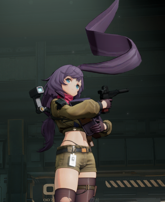 her ahoge so ridiculously big that I can barely see the top 😅