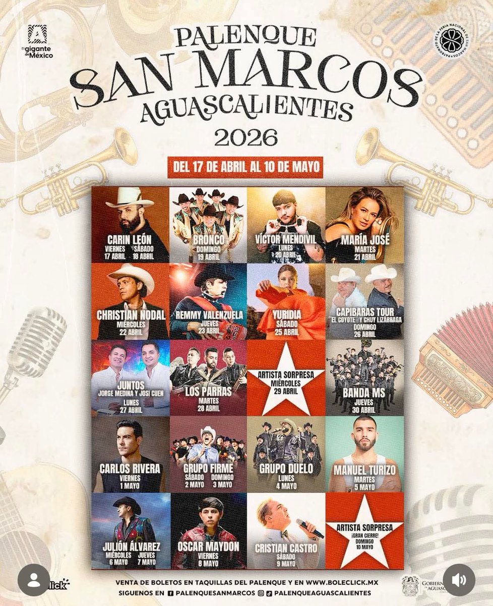 Palenque de la Feria Nacional de San Marcos.