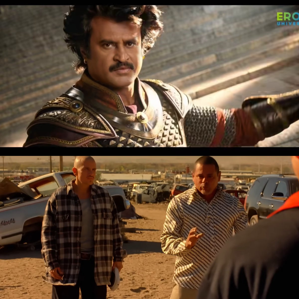 Kumareshrajini's tweet photo. AI, VFX, CGI, Graphics... Whatever man....Just bring it on!!! 🥵❤️‍🔥

@soundaryaarajni @rajinikanth @OnlineRajiniFC @RajiniFollowers @arrahman @thalaivar75 https://t.co/Eog4M6zEpa