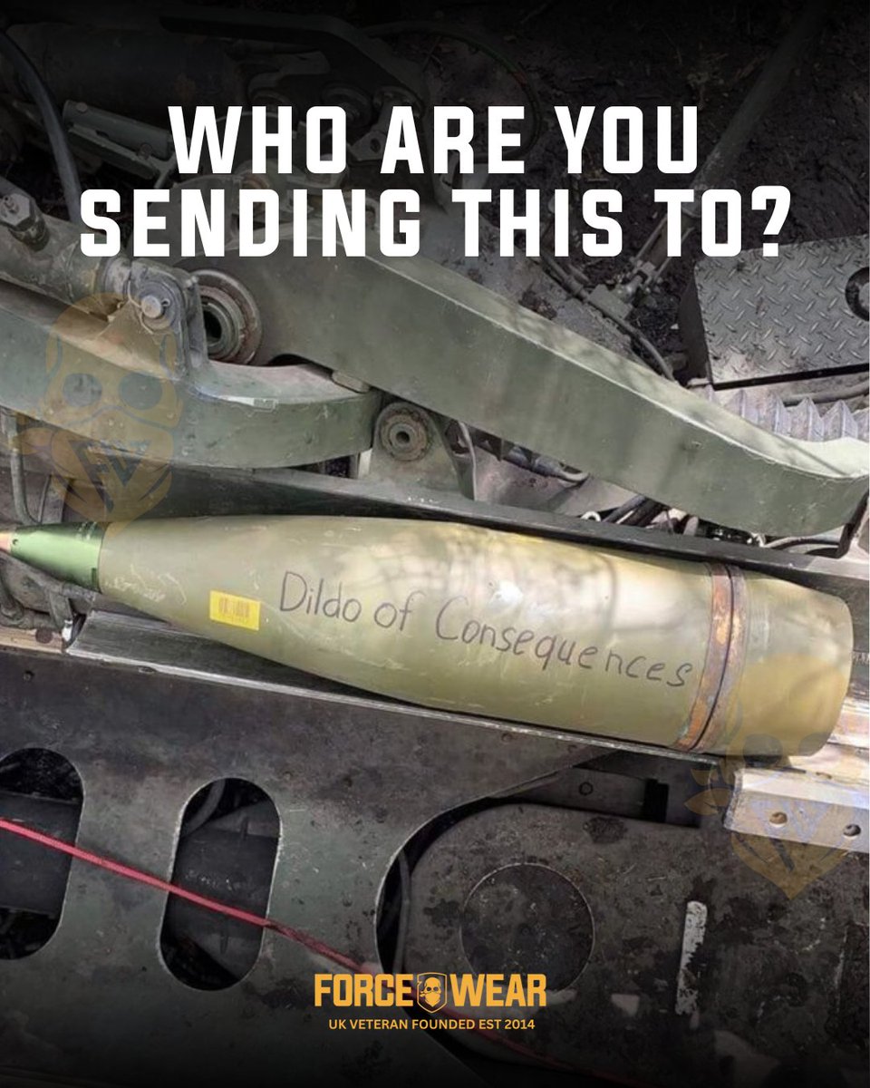 ForceWearHQ's tweet image. naughty naughty 😜

#forcewear #veteranmemes #militaryhumour