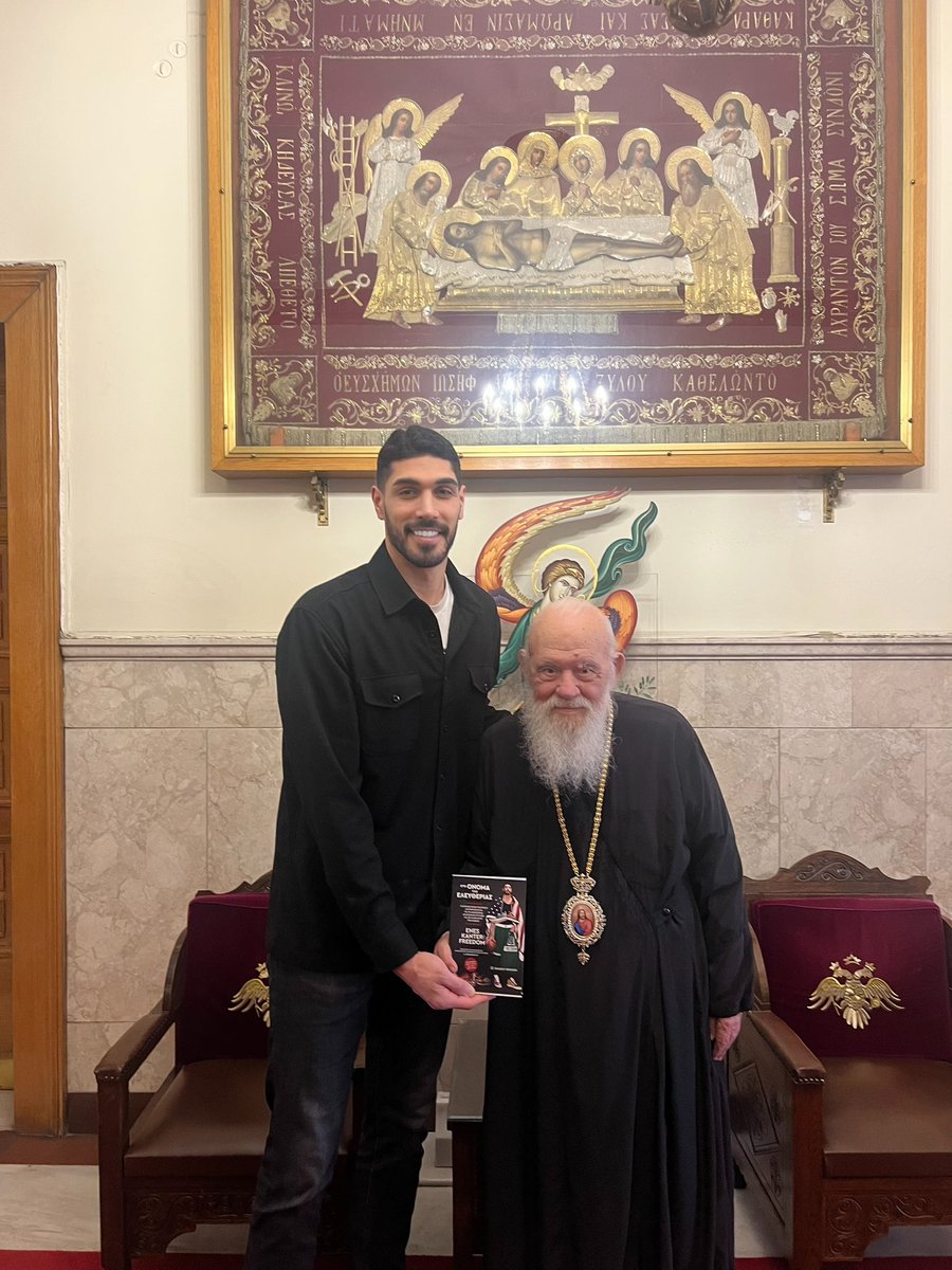 Enes Kanter FREEDOM tweet media