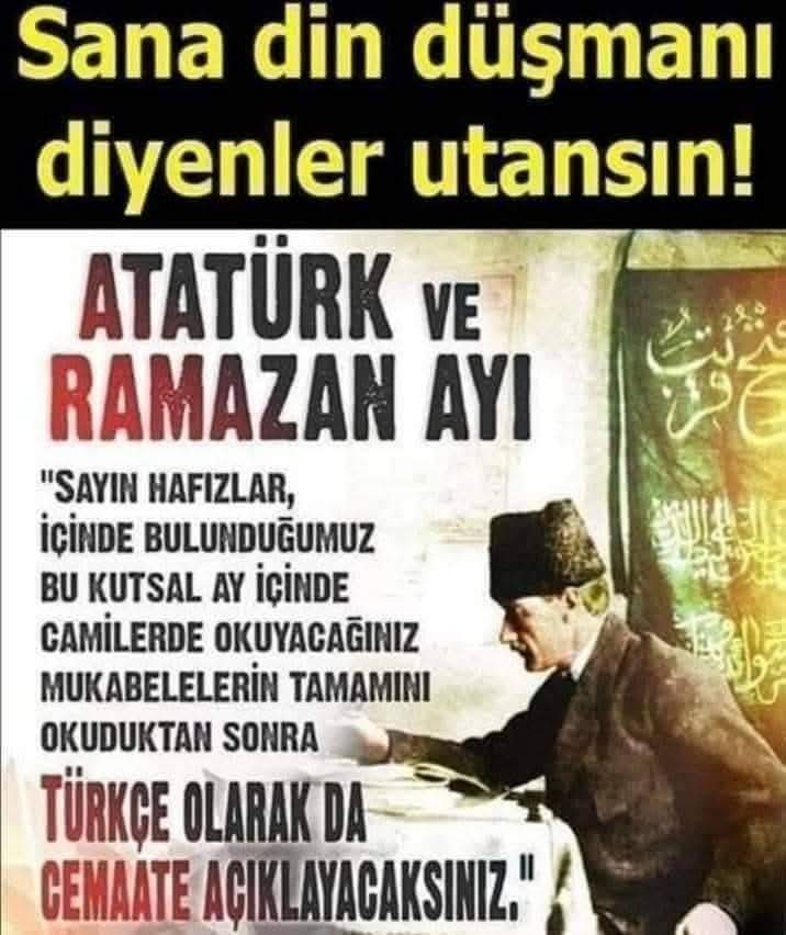 #Atatürk #Ramazan