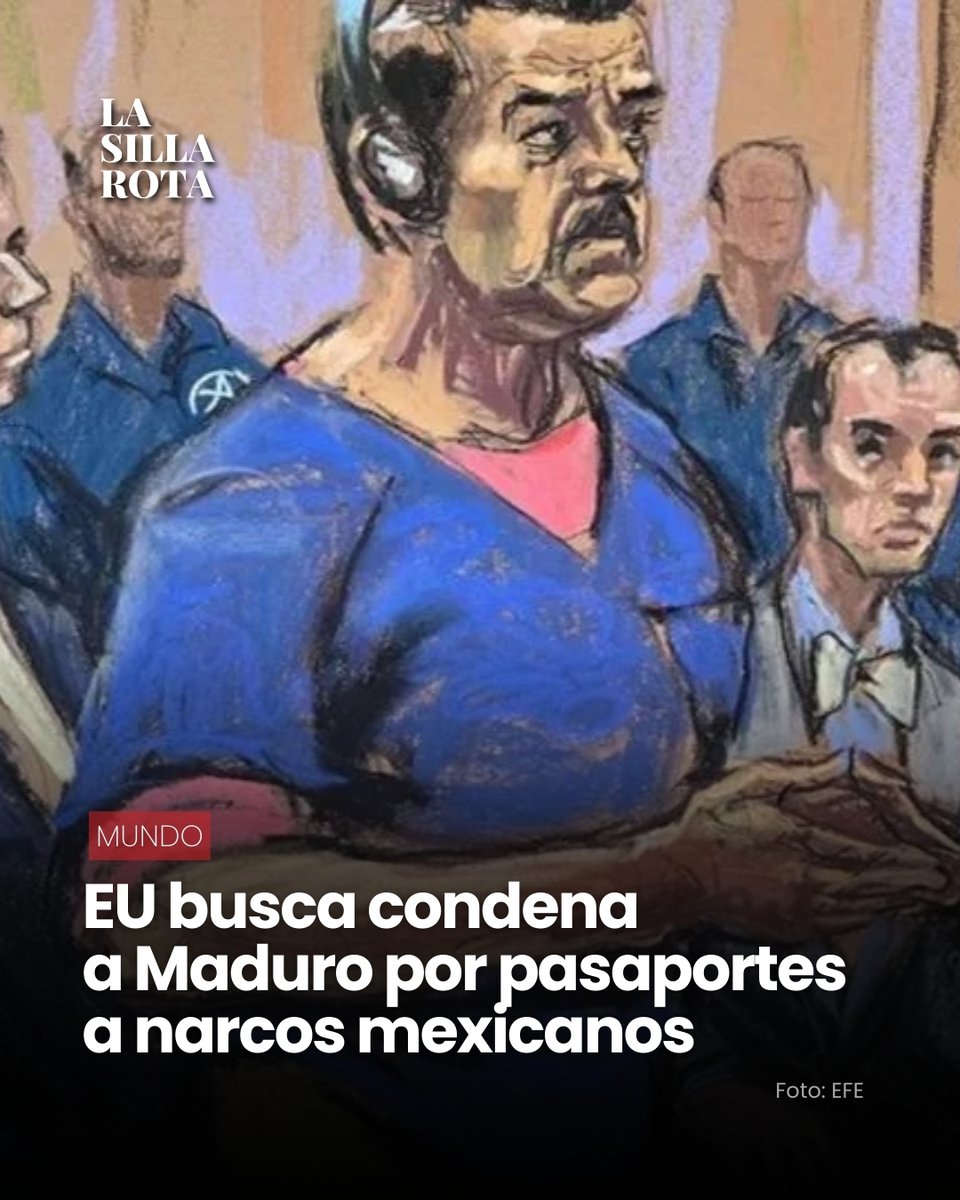 Estados Unidos acusó a Nicolás Maduro de vender pasaportes diplomáticos a integrantes del crimen organizado mexicano para facilitar el tráfico de cocaína hacia su territorio. El caso se procesa en el Tribunal del Distrito Sur de Nueva York y forma parte de una investigación de