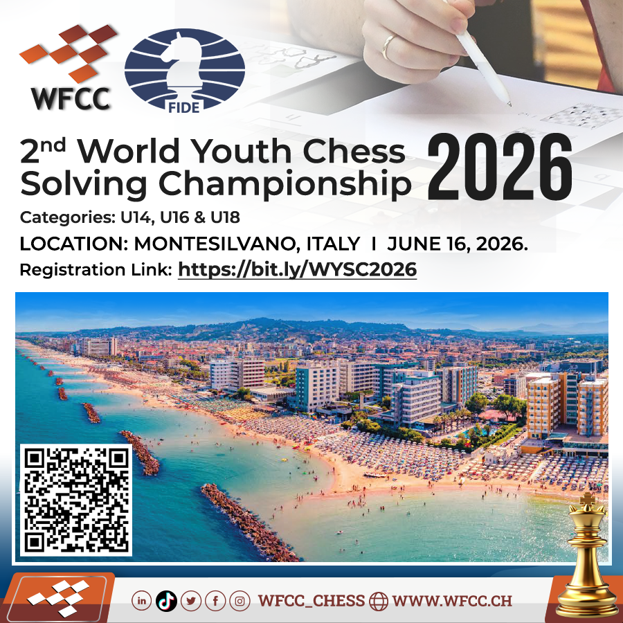 WFCC – World Federation for Chess Composition tweet media