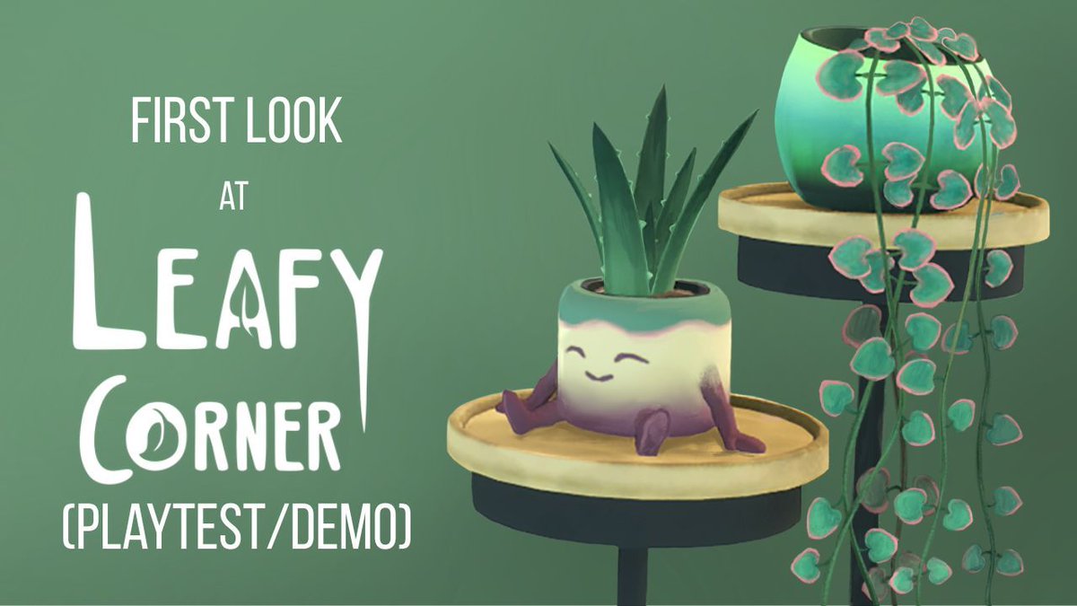 SimtasticWorld's tweet photo. I gave the #LeafyCorner playtest/demo a go. Check out my playthrough and also check out the game on steam - https://t.co/q1reHy4ldx https://t.co/oMwPht1GHf