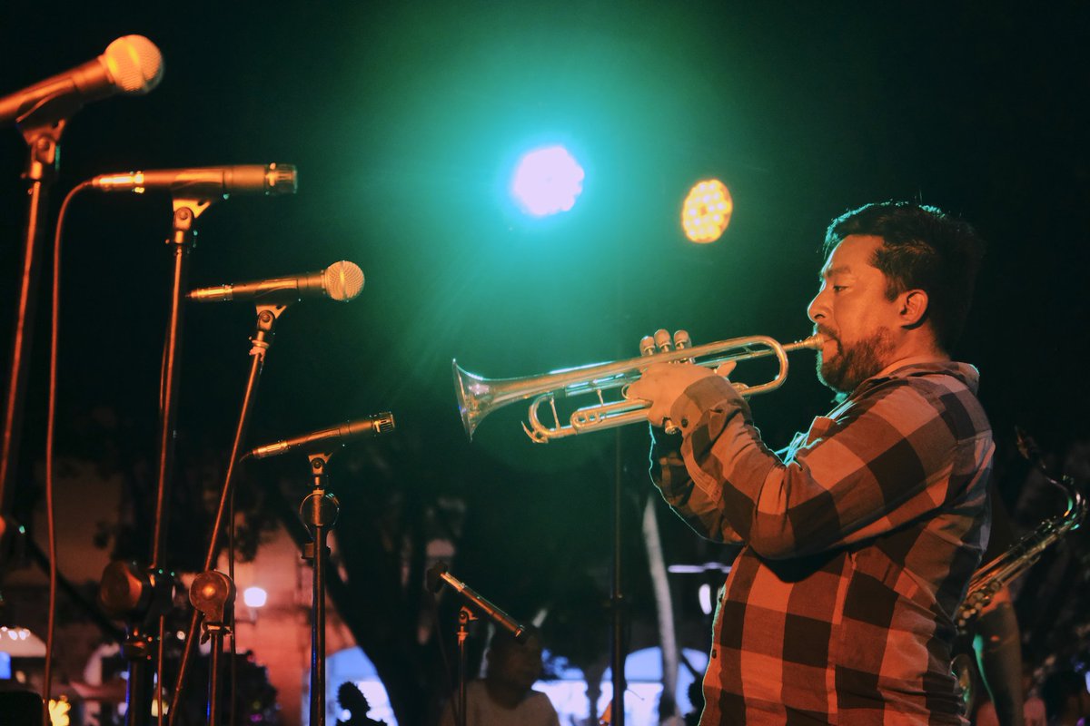 SECULTA_GobOax's tweet image. 🌿🎶 El sábado pasado, en el Día del Amor y la Amistad, #ReggaeVibes debutó en vivo en el quiosco del Zócalo de la Ciudad.