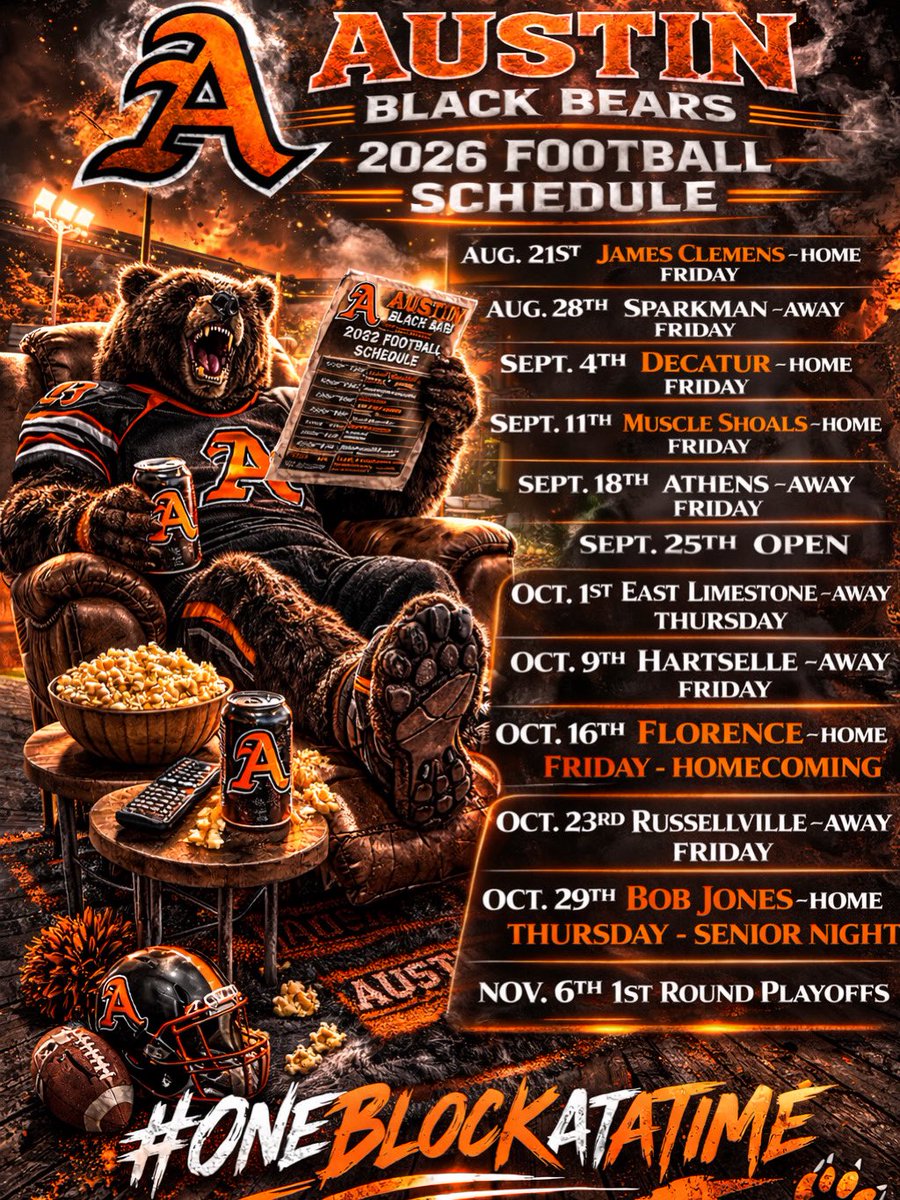 Austin Football - Decatur, AL tweet media