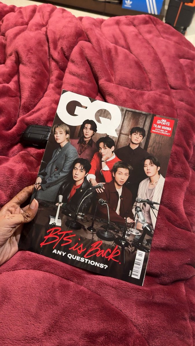 mj_alwayss's tweet image. The GQ magazine is here 😍