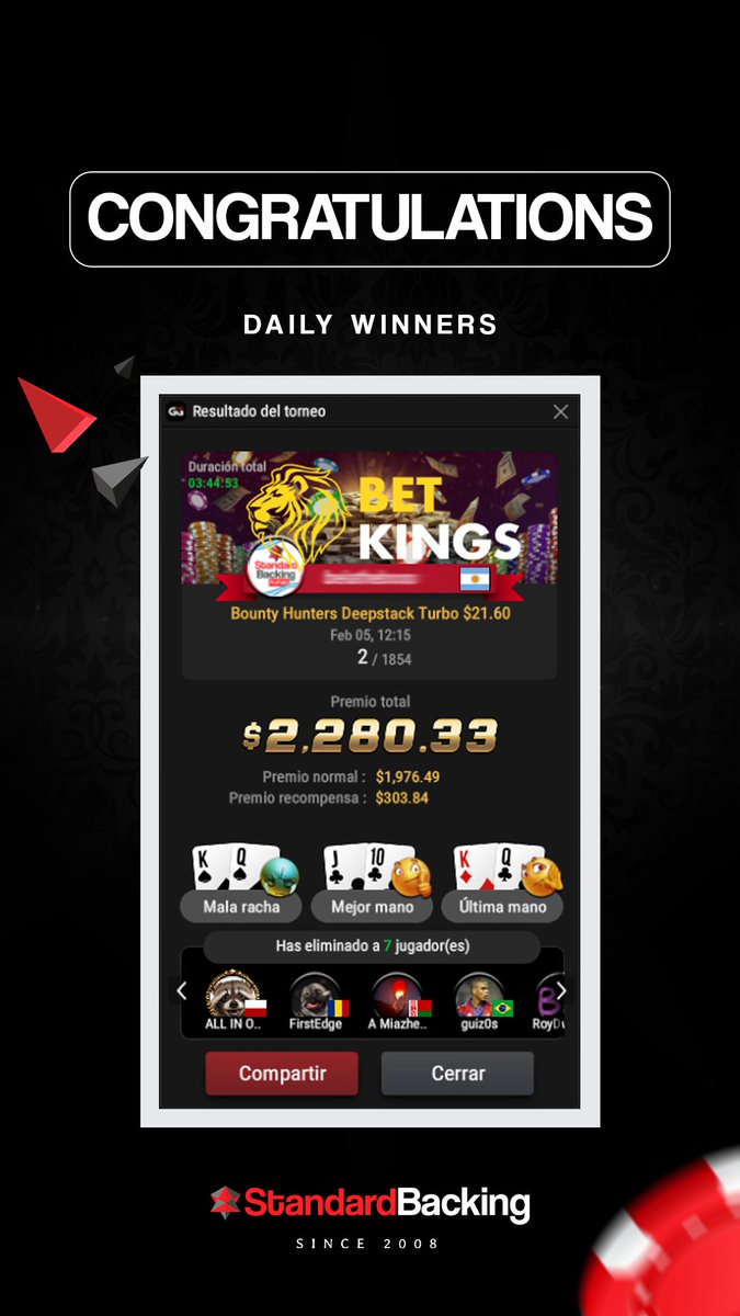 The grind never stops — neither do the results. 🔥
Well played.

👉 Join Standard Backing: standardbacking.com