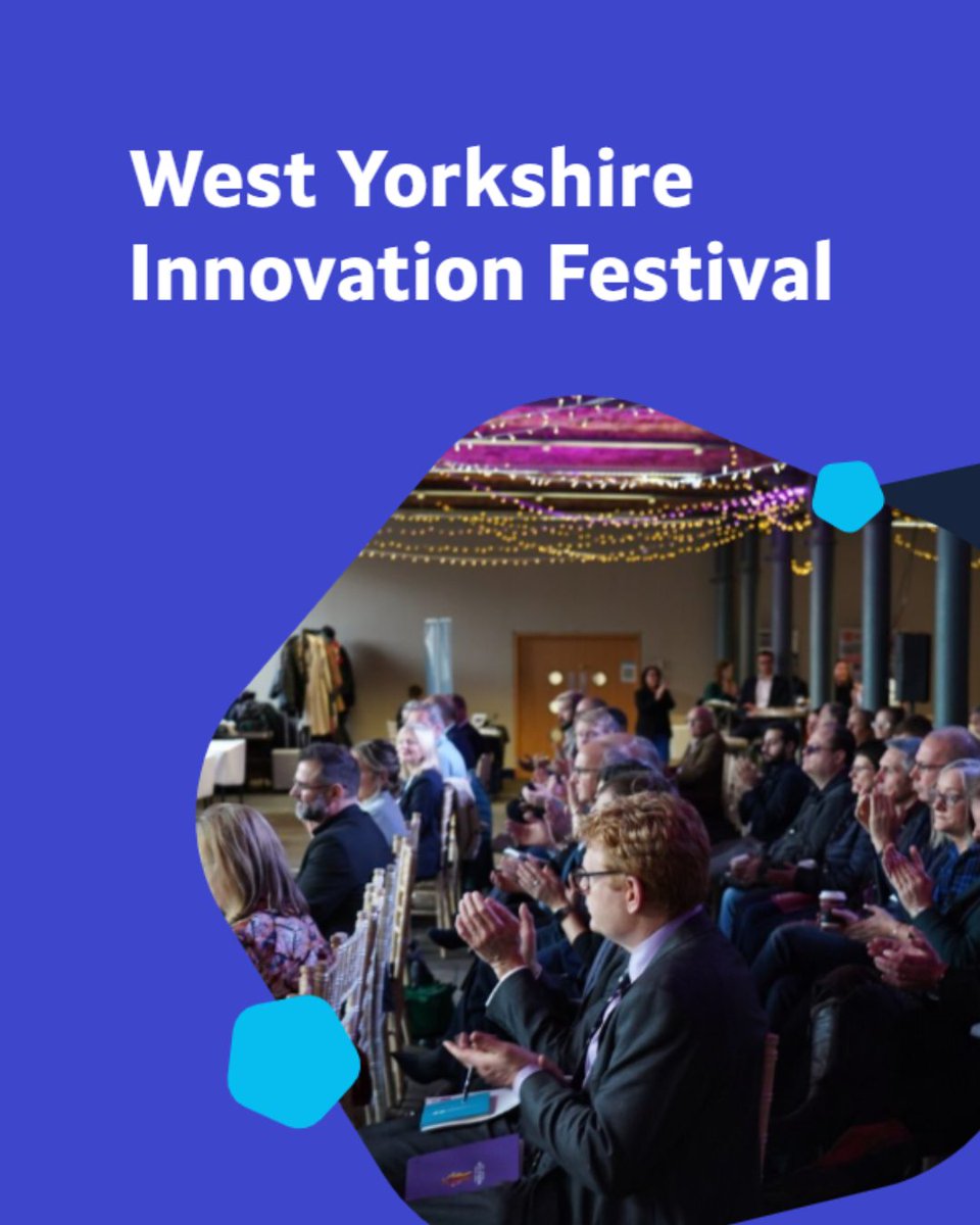 MidYorksChamber's tweet photo. Inspiring and celebrating innovation, the #WestYorkshireInnovationFestival is back in March 2026.

Join local businesses, experts and entrepreneurs to spark ideas, build collaborations and share regional resources.

Find out more — https://t.co/vWNglfgZyP

#businessinnovation https://t.co/YB4lTBg11B