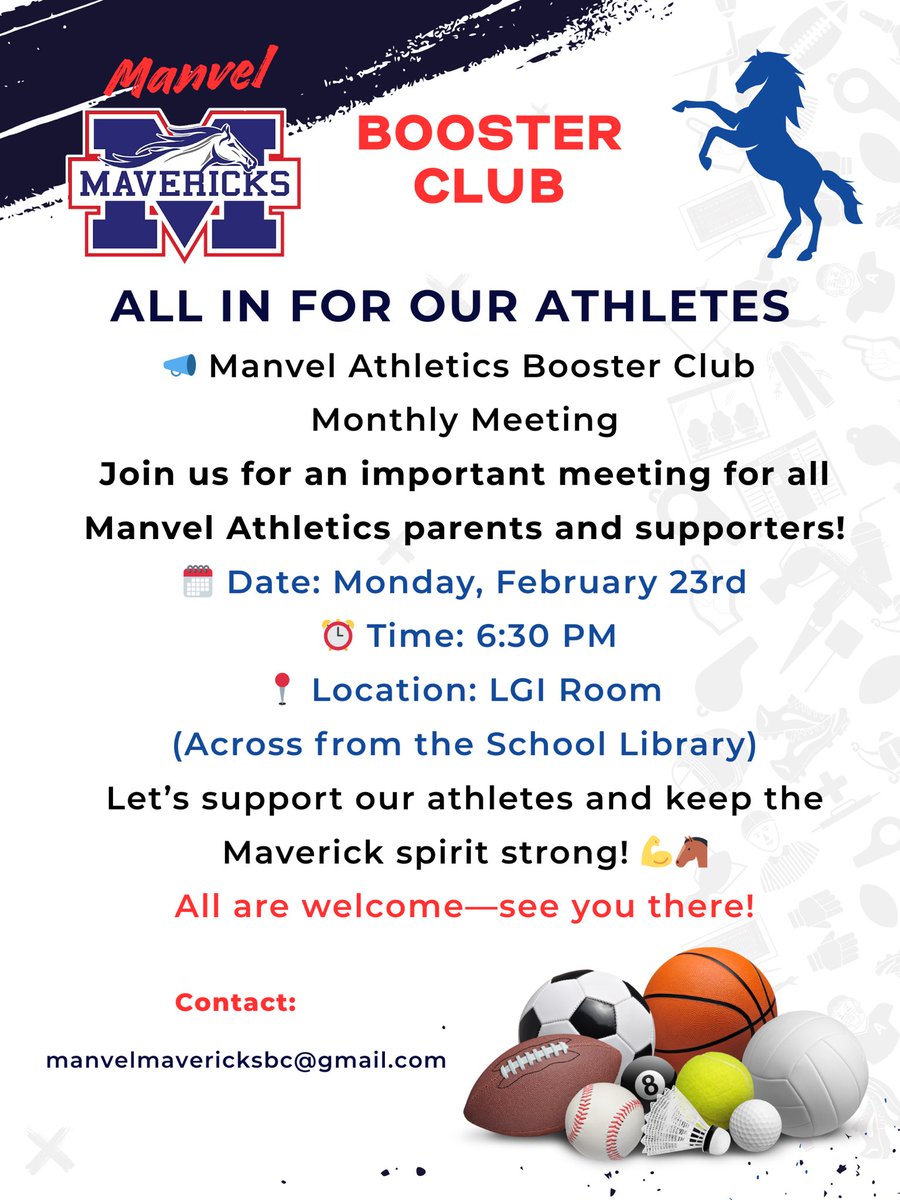 Manvel HS Booster Club tweet media
