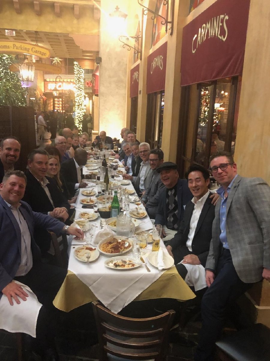 MFSengin's tweet photo. MFS Engineers &amp; Surveyors celebrates the @NJ_League  of Municipalities 2025 Conference at our Client Dinner at @CarminesNYC at the @TropicanaAC with @ColliersEng, @terraconlife, @lanassociates, @rv_engineers, @DresdnerRobin, LiRo-Hill, @VHBnow and the Middlesex County Engineer. https://t.co/foD1eUAalu