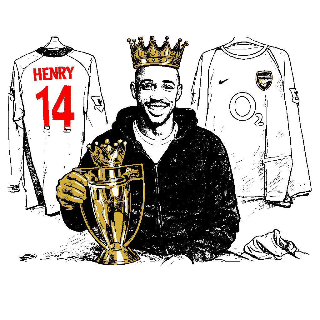 🚨Tap this post Arsenal fans to see the king Thierry Henry.