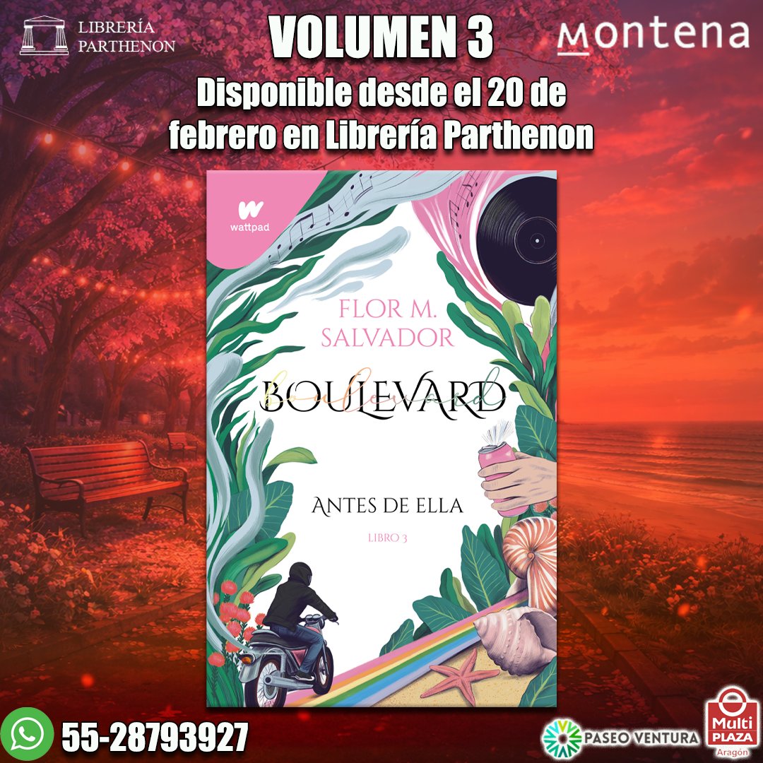 LParthenon11969's tweet photo. Antes de Hasley, hubo una historia que lo cambió todo… 💙
📖 Disponible en Librería Parthenon a partir de este 20 de febrero.
No te quedes sin tu ejemplar.
#boulevard #Libro3 #AntesDeElla https://t.co/XnjpQ6lg1m