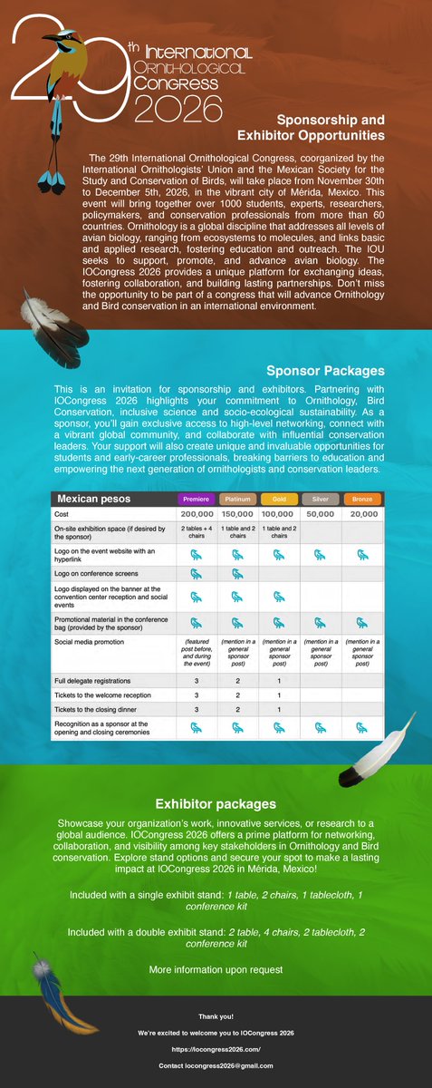 Soc para el Estudio y Cons de las Aves en México tweet media