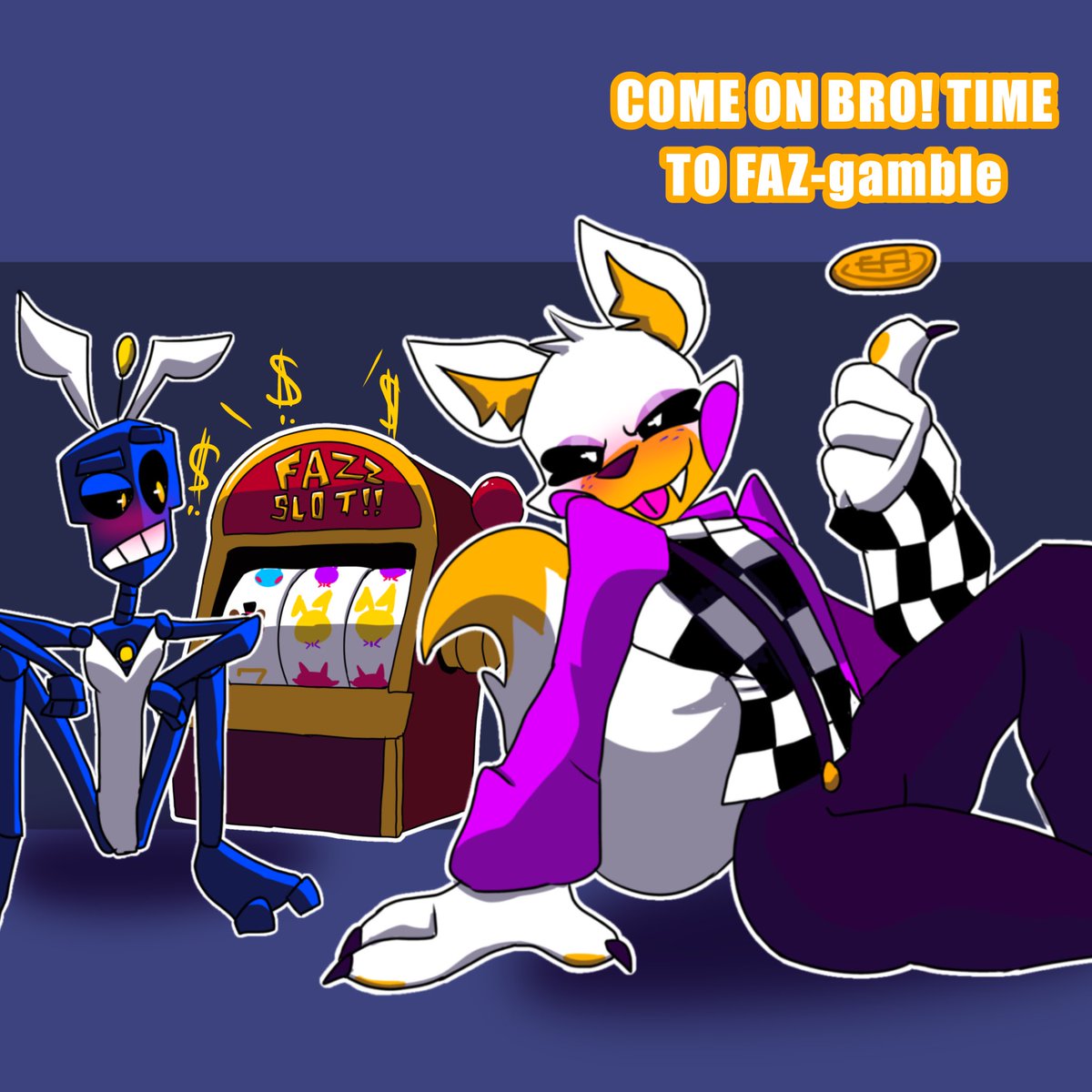 Lolbit says lets go gambling🎰‼️

#fnaf #Lolbit #mendo