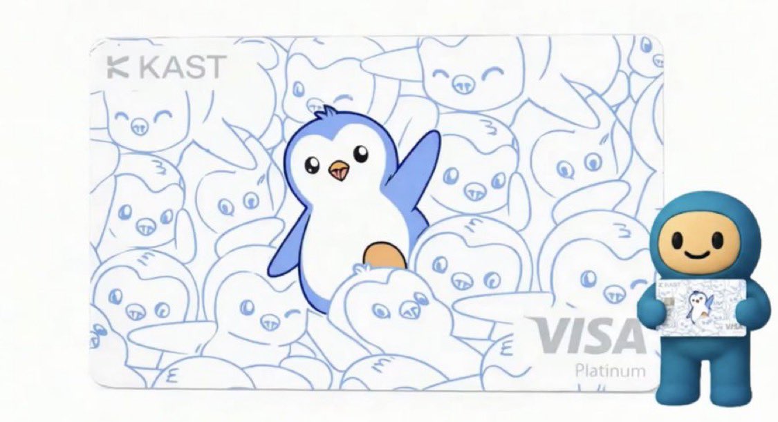 I was just scrolling and then I saw Pengu entering consumer finance… and I had to pause.

Not for the regular NFT vibes but with an actual card.

The <a href="/pudgypenguins/">Pudgy Penguins</a> Card is launching on Visa in collaboration with <a href="/KASTxyz/">KAST</a> and <a href="/kreators_world/">Kreators</a>. And this one isn’t just for