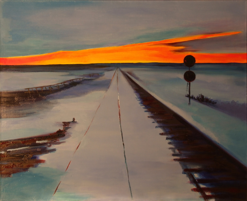 Brindille_'s tweet image. A Railway (Impression XXVI), 2013
🎨© Marta Zamarska (Polish artist)