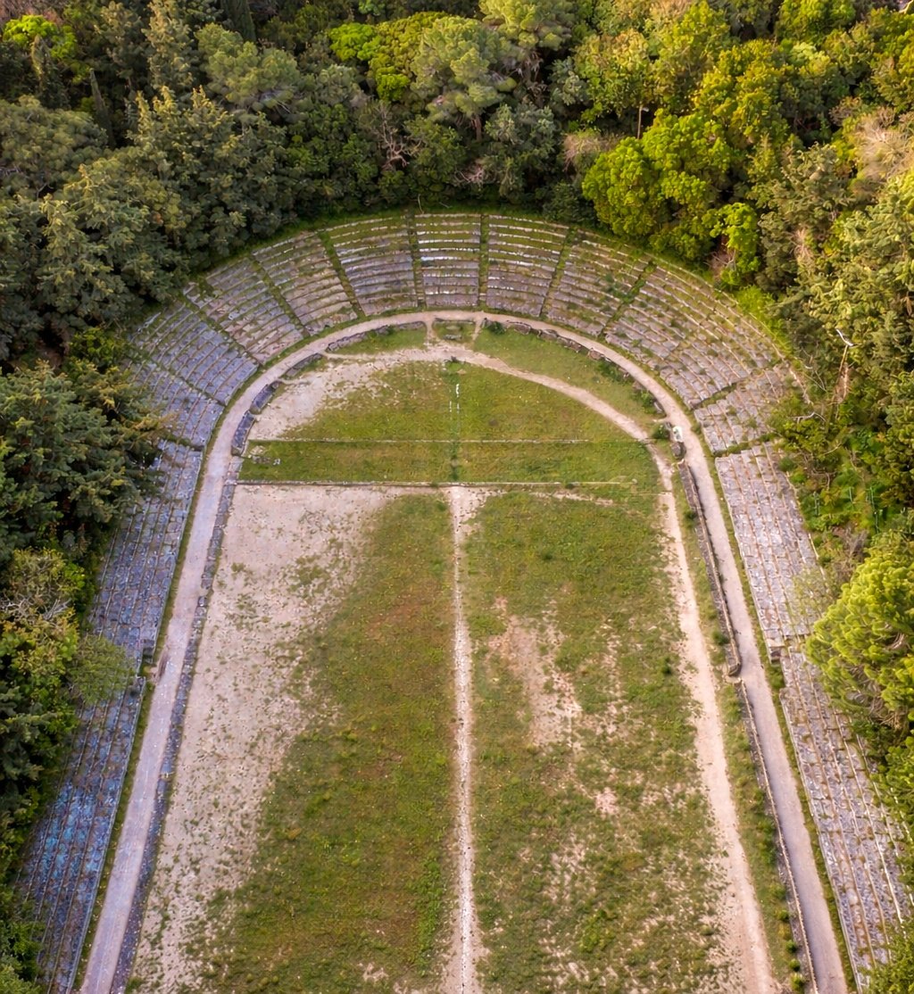 Ancient Stadium of Rhodes, 2nd century BC