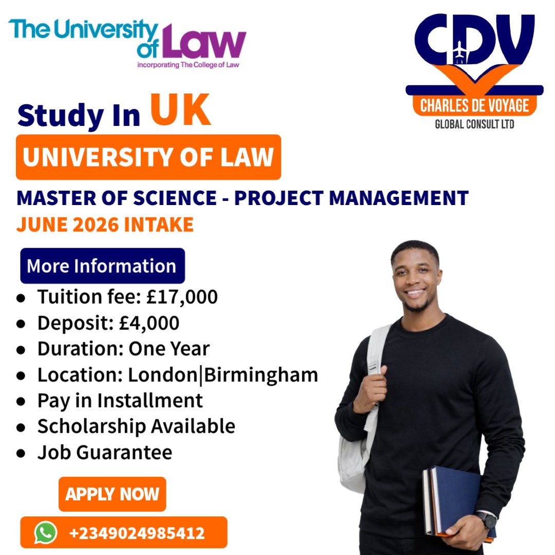 Charlesdevoyage's tweet photo. Earn your MSc in Project Management and position yourself for global career opportunities in just one year.

📩 Send us a DM today and let’s secure your admission!

#CDVGlobalConsult #CharlesdeVoyage #FYP #StudyInUK #MScProjectManagement https://t.co/hfT3NuRToU