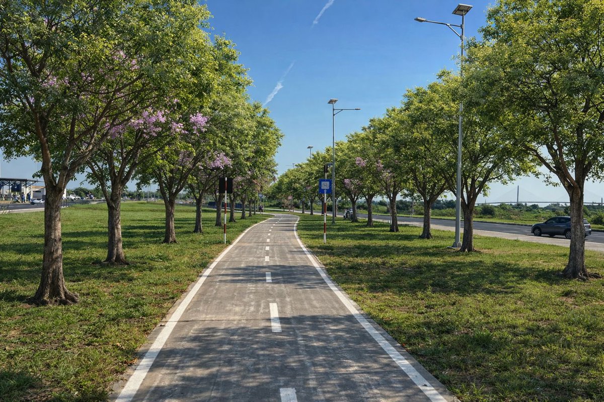 El próximo 25 de abril se hará la 10ma edición del Plantaton Py. 
Hoy estuvieron mirando nuestros ingenieros algunos tramos en parques lineales para ordenar con especies nativas los colores florales por estación. 
Será magnífico!