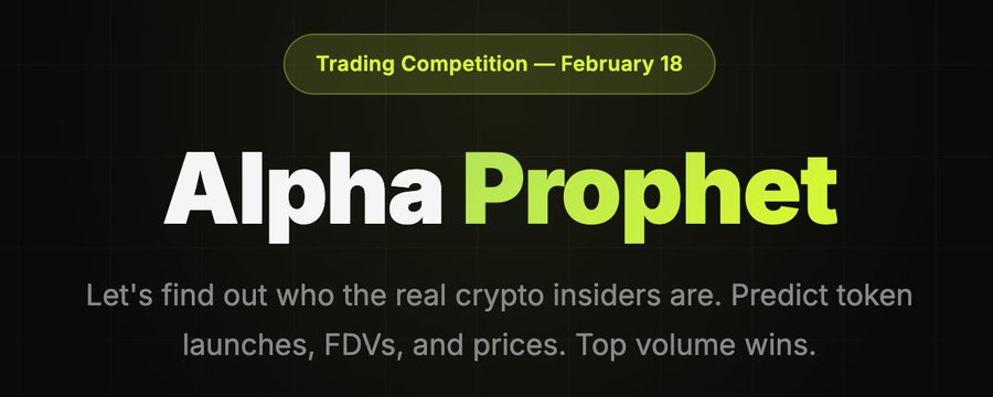 The Alpha Prophet Challenge is officially LIVE on <a href="/trylimitless/">Limitless</a>  🚀

A 120,000 $OP prize pool is up for grabs over the next 6 weeks, and it’s all happening in pre-TGE markets — where real alpha lives.

How it works 👇

🔹 55,000 OP – Volume Rewards
Trade more → earn more.
• Min