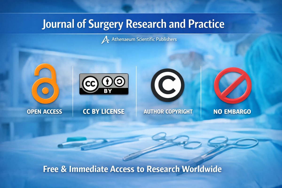 🔓 Open Access. No Barriers. No Delays.
We provide immediate, free access to all articles — no subscription, no embargo.
✔ CC BY licensed
✔ Free to read, download &amp; shareAdvancing surgical science through unrestricted knowledge.#OpenAccess #SurgicalResearch