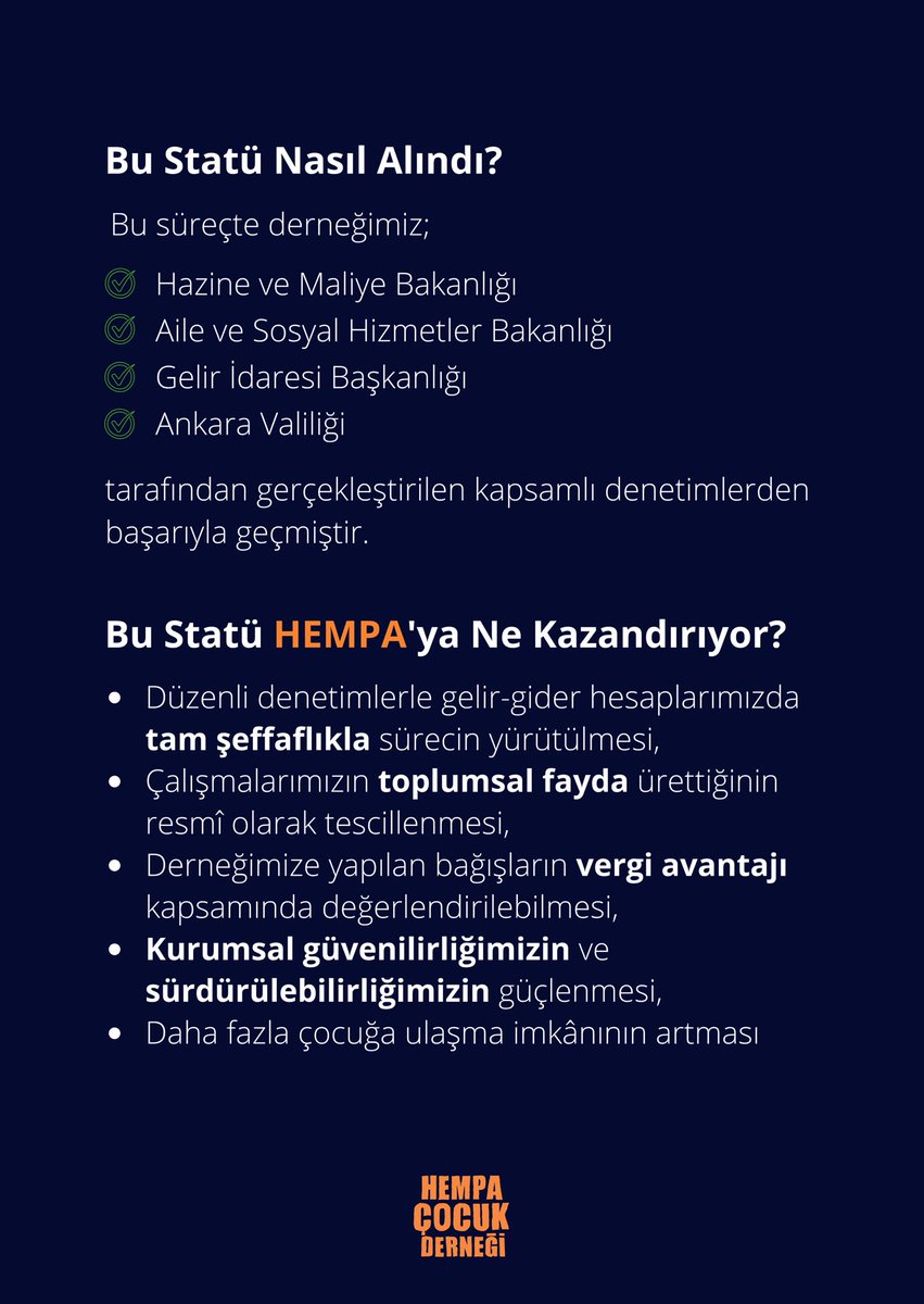 Hempa Çocuk Derneği tweet media