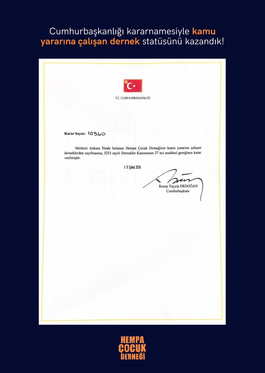 Hempa Çocuk Derneği tweet media