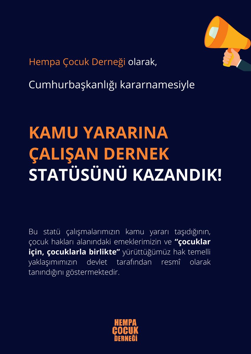 Hempa Çocuk Derneği tweet media