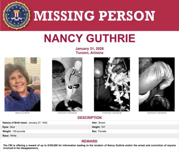 🚨NEW: A federal law enforcement source confirms the FBI has contacted Mexican authorities in connection with the Nancy Guthrie case. 

However, this comes shortly after the sheriff said the investigation hasn’t developed any firm evidence that she’s been taken across the border.