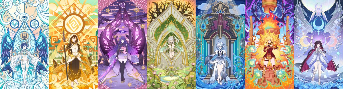 They look cool together don't they 🥹🤍
#GenshinImpact  #原神