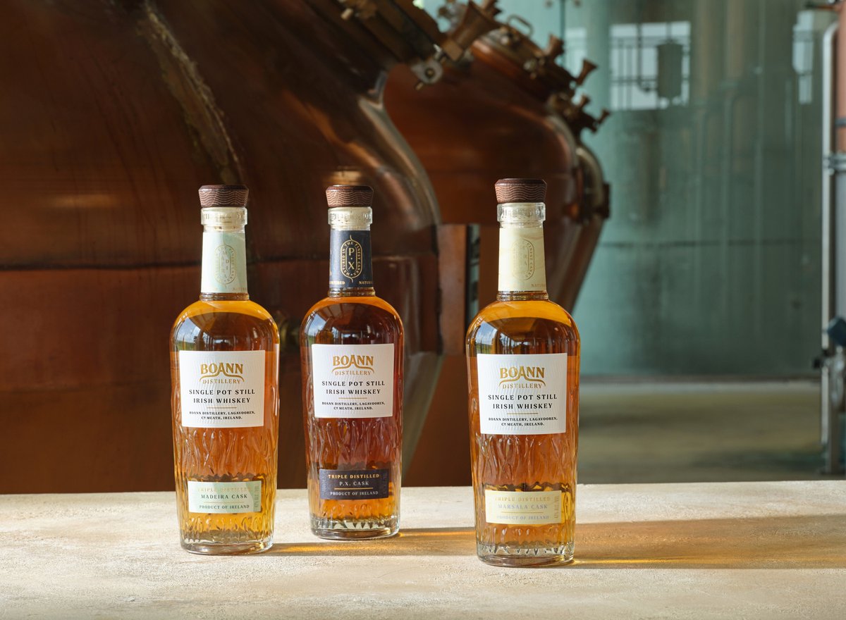 Boanndistillery's tweet photo. #BoannSinglePotStillIrishWhiskey has been crafted with tradition &amp; innovation, using traditional brewing &amp; distilling methods, &amp; state-of-the-art technology 🥃
Delve deeper at https://t.co/6o1hcmSREP
#Whiskey #SinglePotStill #Whisky #PotStill #BoyneValleyFlavours https://t.co/hR8e7u6bU9