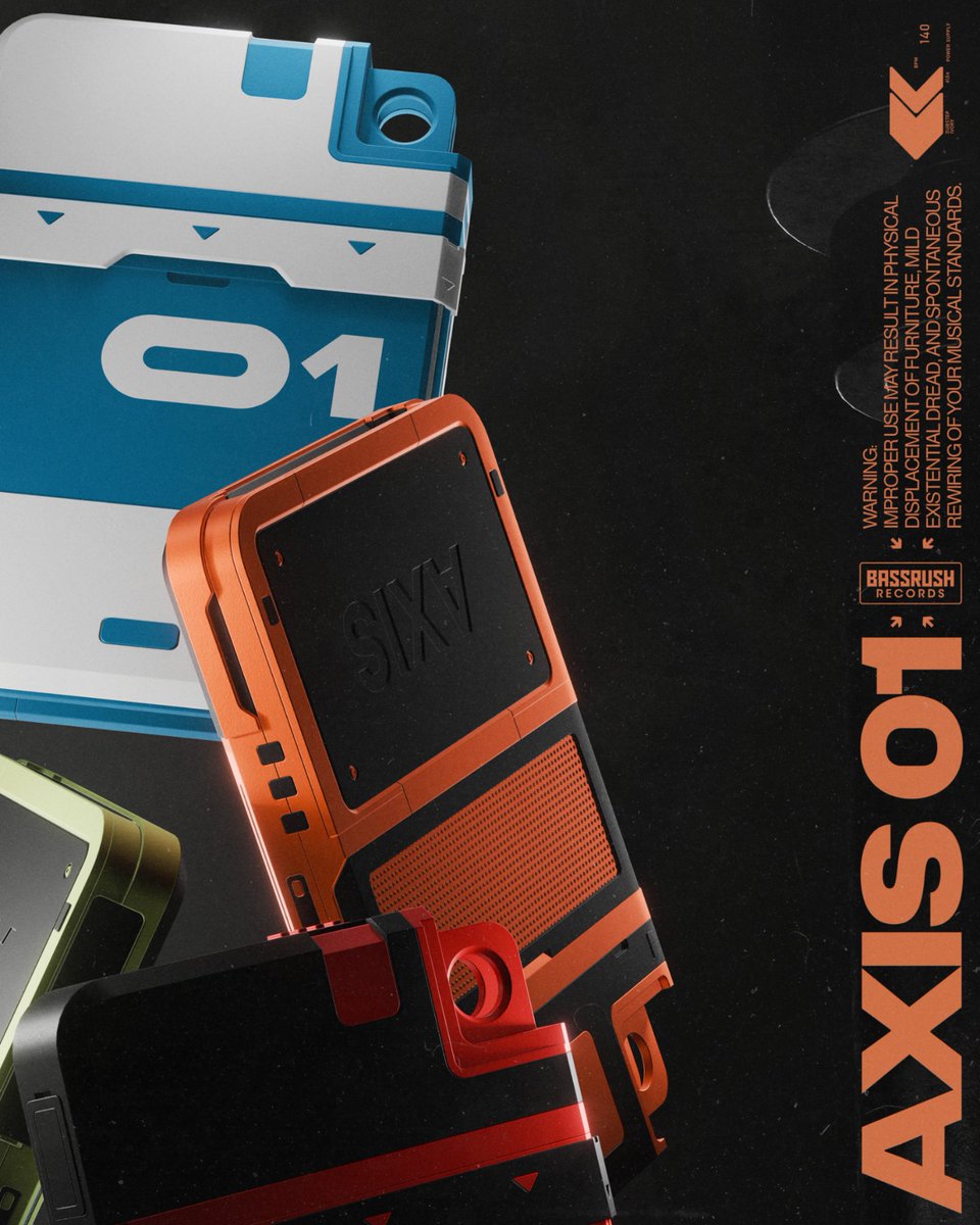 bassrush's tweet photo. Enter the system ⚙️ IVORY unveils ‘AXIS 01’ - a multi-directional EP built on instinct, impulse, and pure forward motion 🦾 Each track operates like a module - raw, controlled, technical - all wired into the same core. Tap into the reset THIS FRIDAY via #BassrushRecords ⛓️ https://t.co/ifCnlP404f