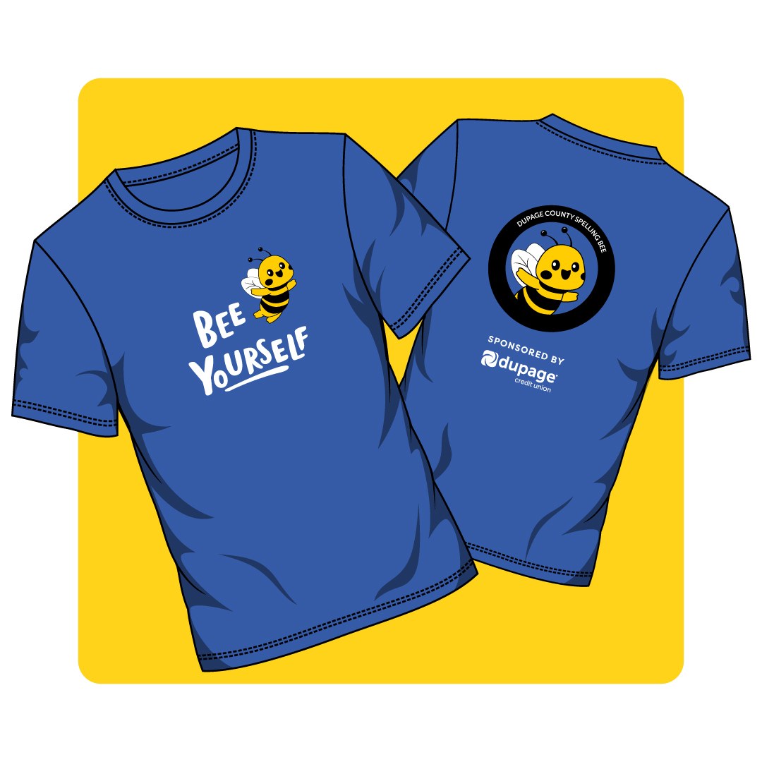 DuPageCU's tweet photo. We are once again honored to sponsor the DuPage County Spelling Bee on February 19! Participants will receive a t-shirt designed by our marketing team. Good L-U-C-K to all the students in this year’s competition! https://t.co/GN4yOn2Hk3