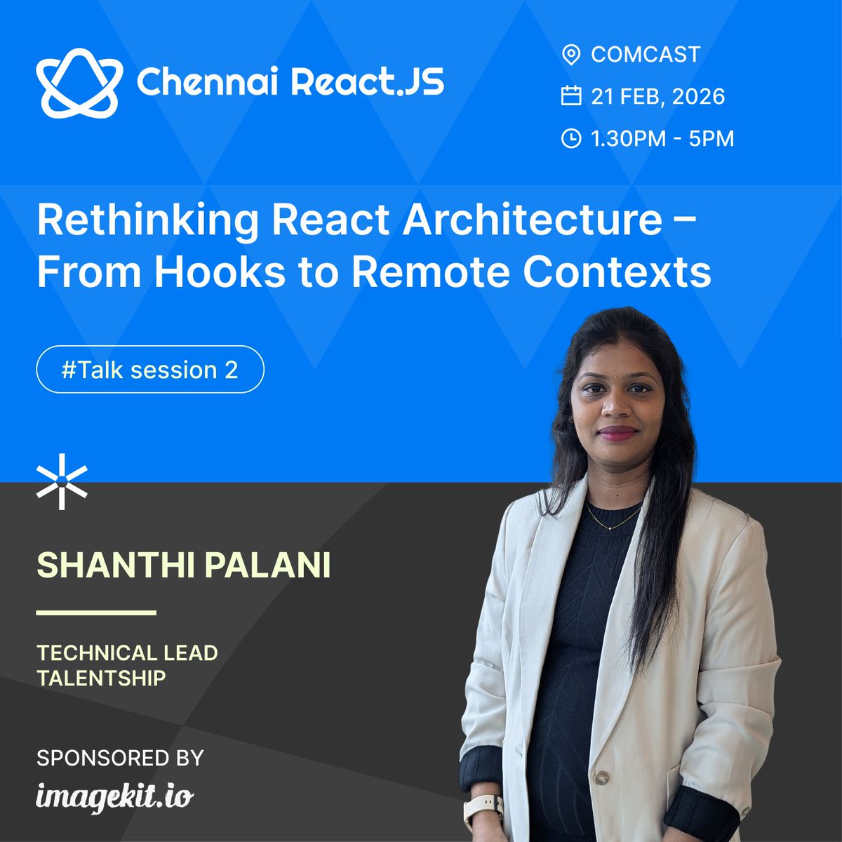 Chennai React tweet media