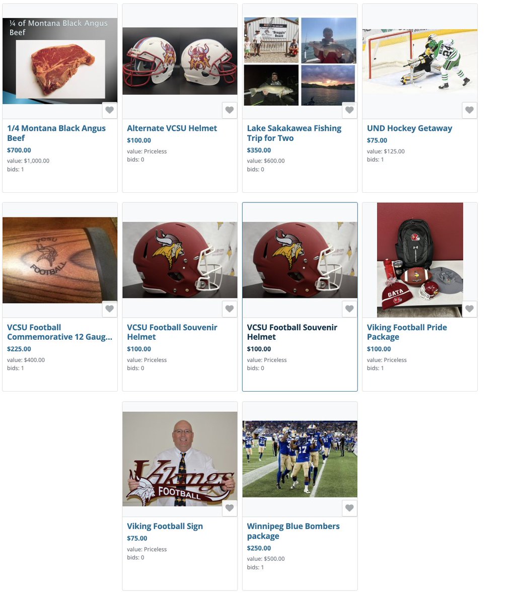 VCSU_Football's tweet photo. The 2026 VCSU Oarsmen Club Online Auction is LIVE! 

Every bid directly supports our Viking Football student-athletes.

Your support continues to move VCSU Football forward and strengthen the brotherhood.

👉 Start bidding:
https://t.co/PCvotaG5Xo

#WEALLROW https://t.co/HAKIsdJWLS