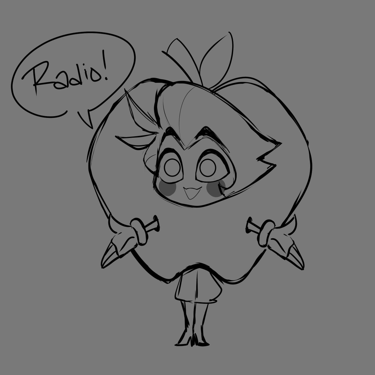 "Radio," Lucifer said, apple-ly

#radioapple